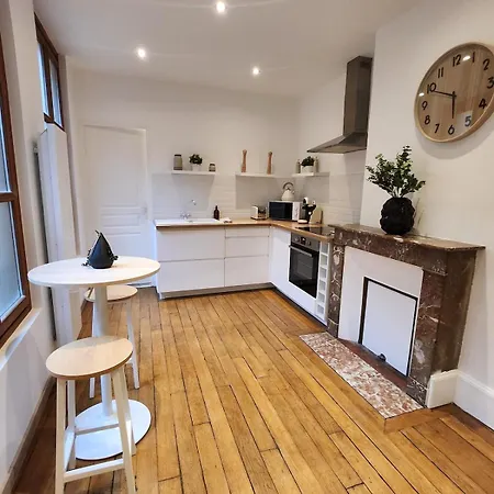 Le Moutarde Chic - 1-bedroom - Downtown - Train Station 5 Mins Lejlighed